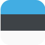 Flag from Estonia