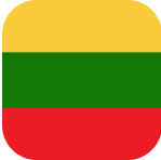 Flag from Lithuania