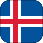 Flag from Iceland